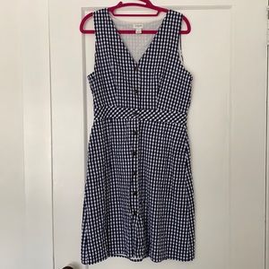 Jcrew gingham dress